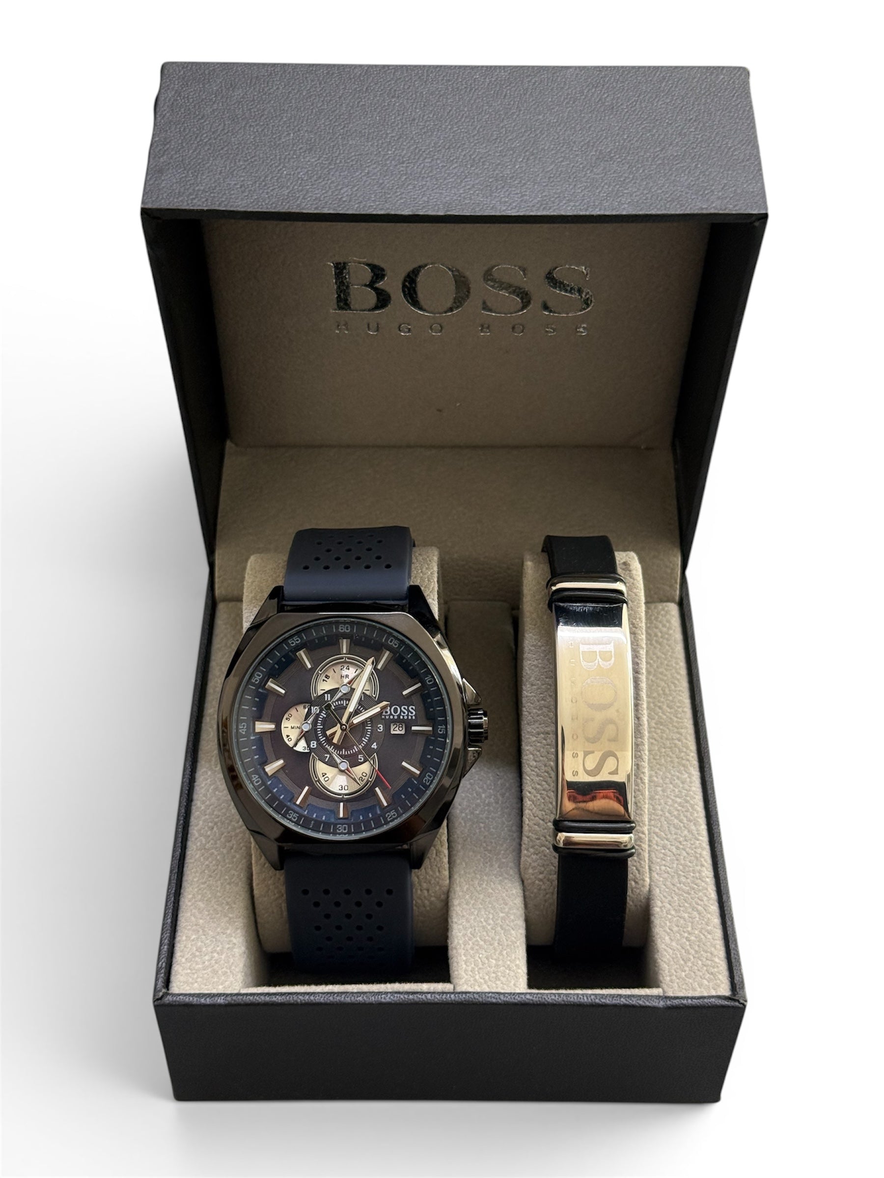 Boss watch 40mm & bracelet set
