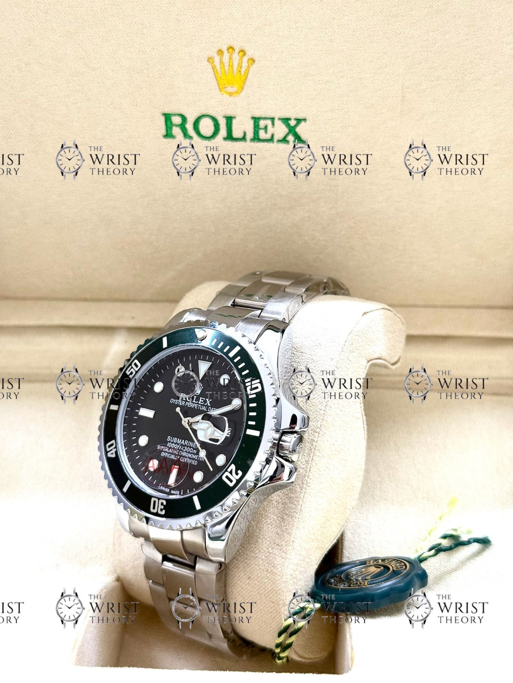 SUBMARINER STARBUCKS silver , black dial , oyster bracelet