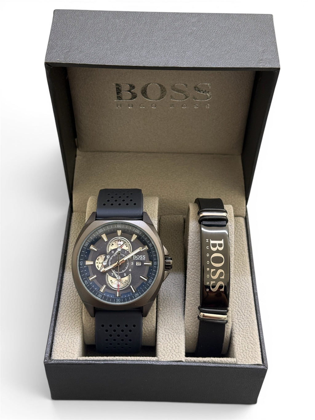 Boss watch 40mm & bracelet set