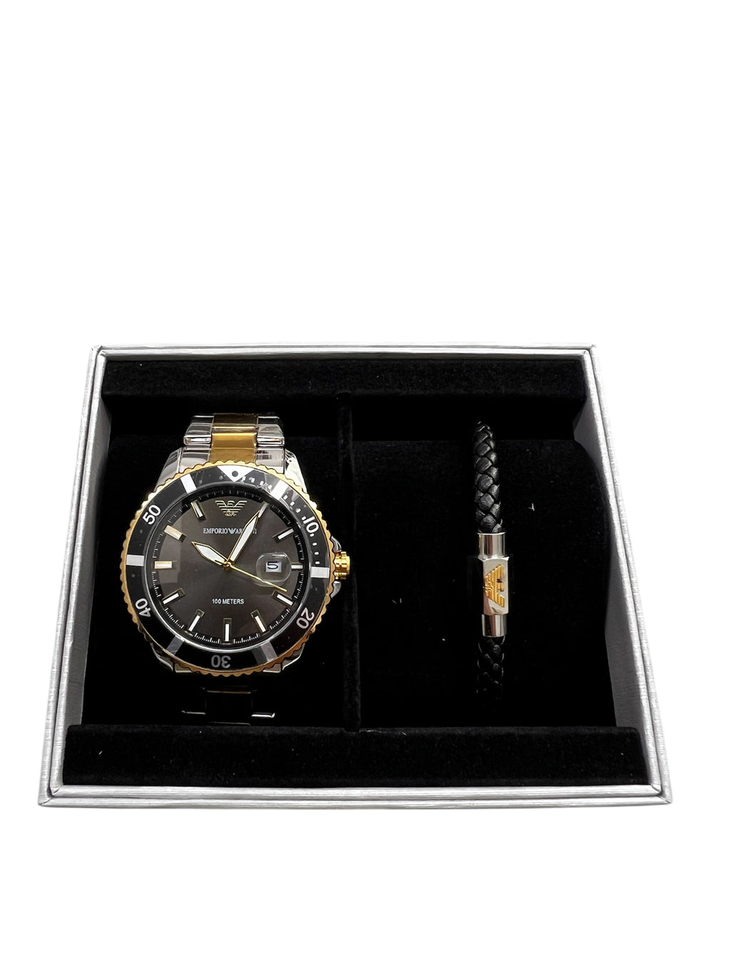 Automatic Watch and Bracelet Set