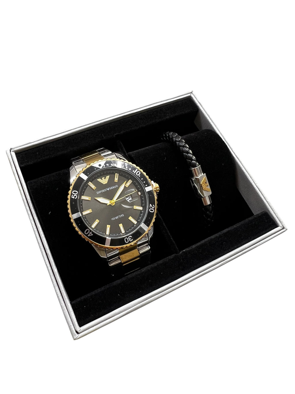 Automatic Watch and Bracelet Set