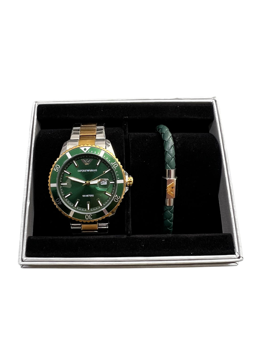Automatic Watch and Bracelet Set