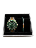 Automatic Watch and Bracelet Set