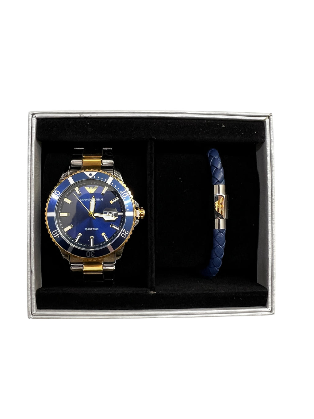 Automatic Watch and Bracelet Set