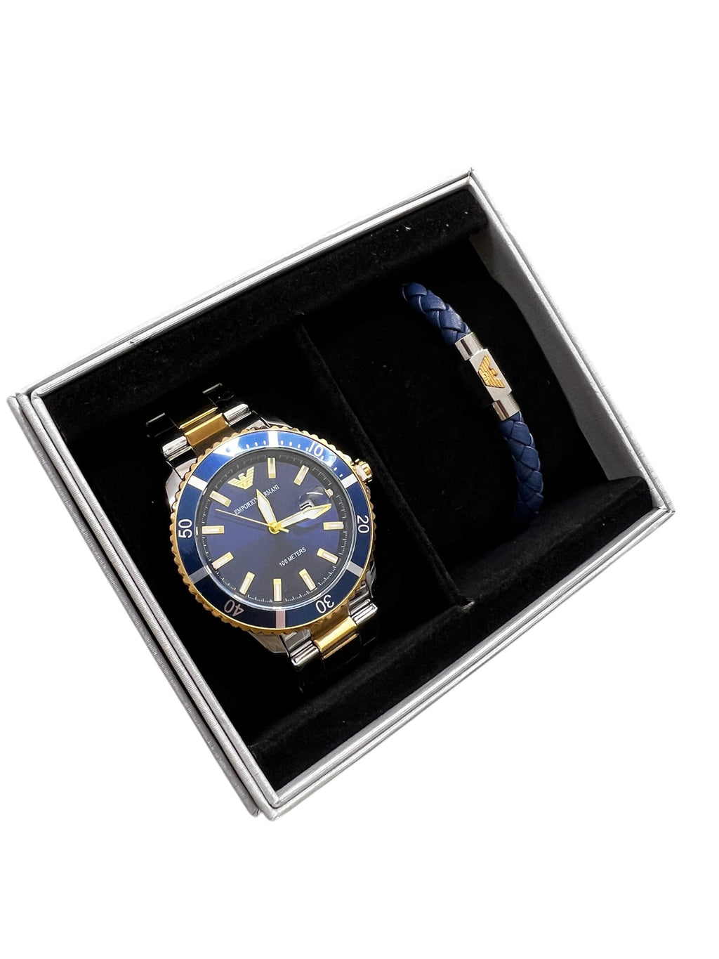 Automatic Watch and Bracelet Set