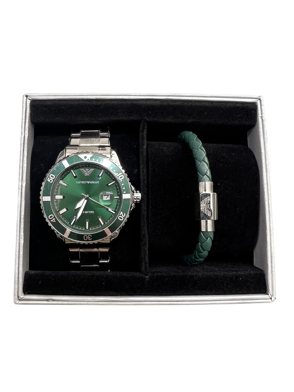 Automatic Watch and Bracelet Set