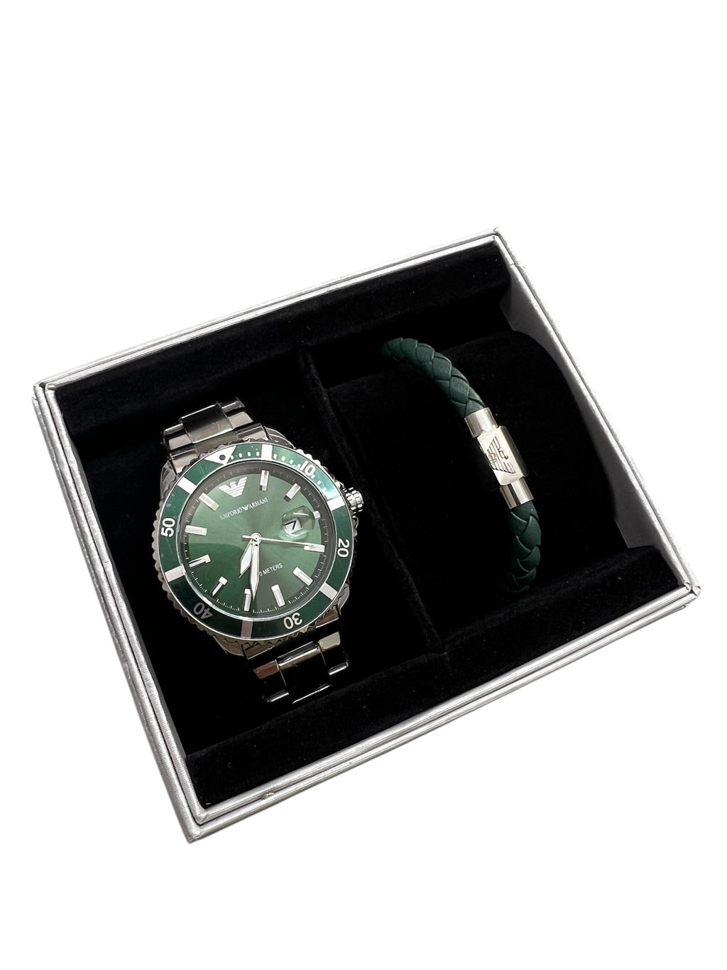 Automatic Watch and Bracelet Set