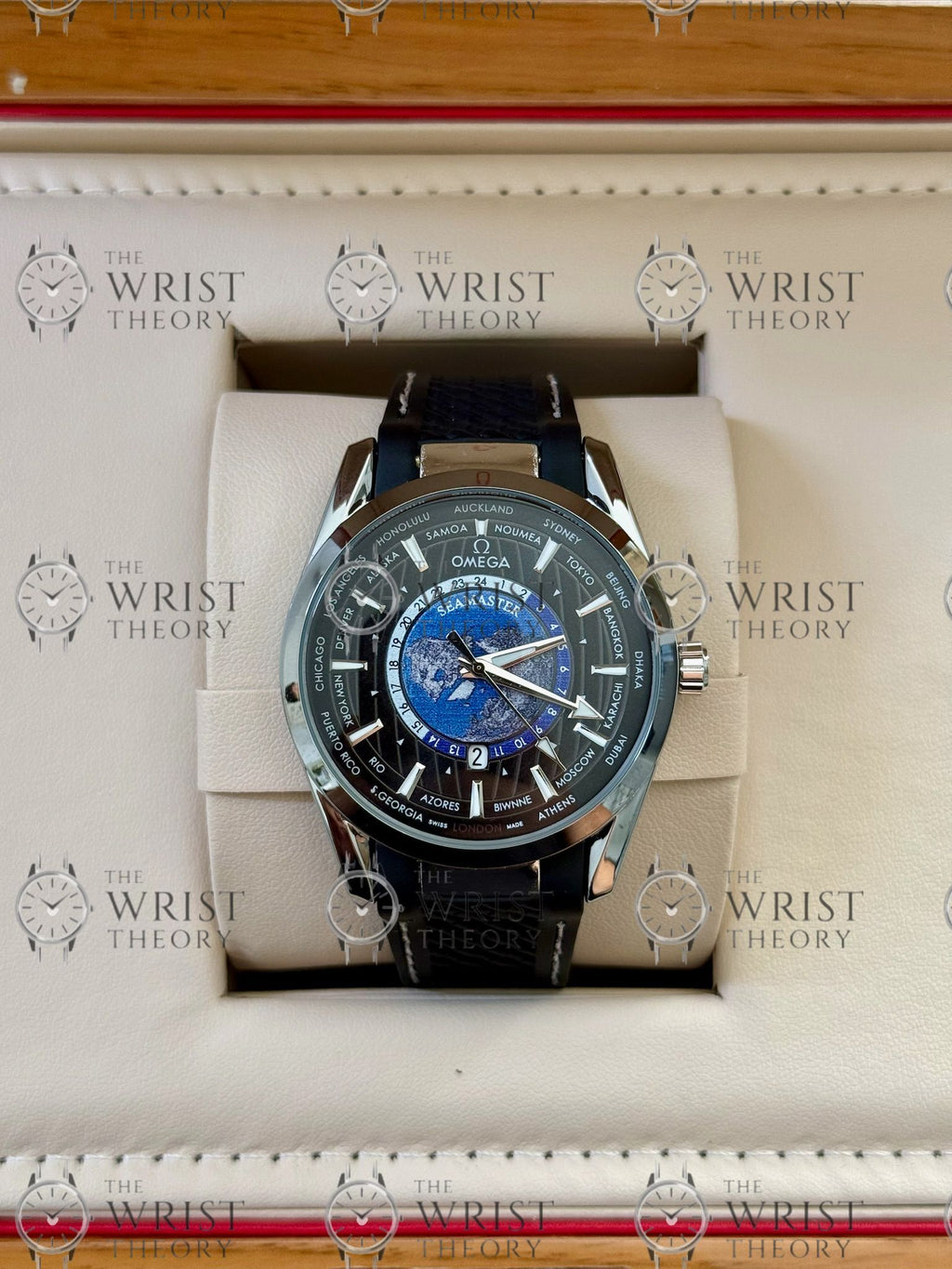 Omega Seamaster Aqua Terra 43mm Black Strap