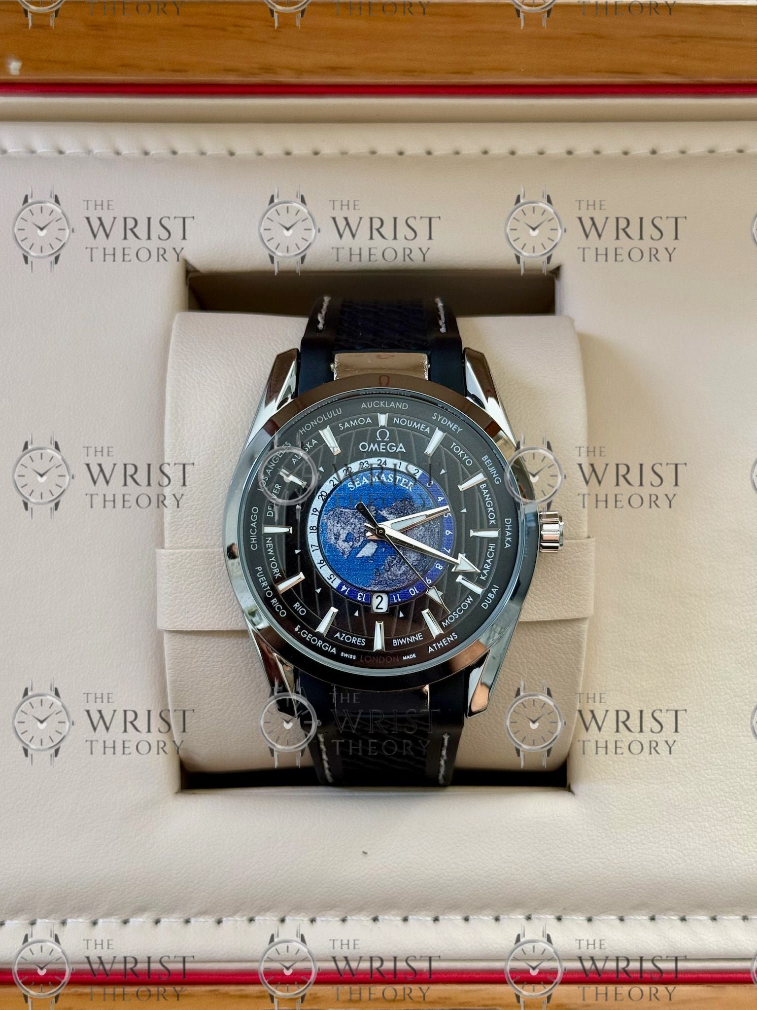 Omega Seamaster Aqua Terra 43mm Black Strap